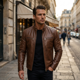 Giannis - Δερμάτινο Jacket
