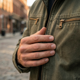 Téo - Cotton Zip-Up Jacket
