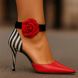 Olympia - Floral Elegance Heels